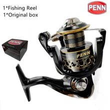 PENN New Metal Fishing Reel, Smooth Drag Fishing Reel Suitable For Saltwater And Freshwater Fishing, Spinning Reel - Multicolor - View 13