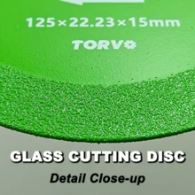 3pcs 100mm/115mm/125mm Diamond Saw Blades, Suitable For Angle Grinder, Can Smoothly Cut Glass, Jade, Crystal And Ceramic, Precise Cutting With No Burrs - Diamond Glass Cutting Disc - View 4