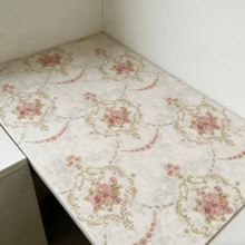 1卷，3D自粘墙纸，粉色花卉纹理，防油防水，无胶，易于安装和移除，适用于橱柜、墙壁、抽屉、卧室、台面、桌面——馈赠亲朋好友的理想礼物 - 粉色 1 件 - 查看 12