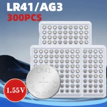 10-400 piezas Pilas alcalinas de botón LR41 AG3 de alta capacidad en empaque industrial AG3 L736 392 384 192 Premium de 1.5V para dispositivos médicos - Ver 11