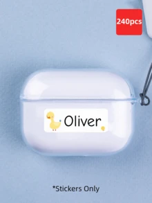 Bộ 1-240 miếng dán tên cá nhân hóa với thiết kế hình động vật tùy chỉnh, kết hợp sự sáng tạo vui tươi với tính tiện dụng thực tế. Thích hợp để gói quà sinh nhật, quà tặng ngày lễ, quà lưu niệm xây dựng đội nhóm. Chúng giúp ngăn ngừa việc thất lạc hoặc nhầm lẫn đồ vật một cách hiệu quả, mang lại sự tiện lợi tuyệt vời cho việc sắp xếp cuộc sống cá nhân và công việc của bạn. - Xám - Xem 24