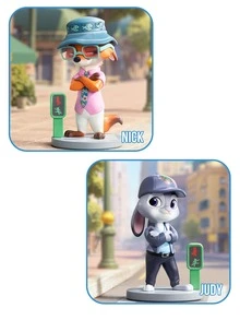 POP MART Disney Zootopia 2 Next Adventure Series Blind Box Figures - 12 Regular + 1 Secret (Finnick 1/144), Featuring Judy Hopps Nick Wilde Gary De'Snake Pawbert Russ Flash Slothmore Officer Clawhauser Gazelle Fru Fru Nibbles Bling Bling Judy Paw Flower Nick, PVC/ABS Material 7-10cm Detachable Base & Accessories, Officially Licensed Disney IP Collaboration Collectible Figurines, Exquisitely Crafted Adorable Character Designs Movie-Inspired Scenes, Perfect For Zootopia Fans Blind Box Collectors Disney Merchandise Enthusiasts All Ages Birthday Gifts Home Office Desk Decor Display - Multicolor - View 6