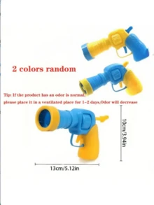 1pc Plush Ball Launcher Plastic Cat Interactive Toy, Random Color Plush Ball, Suitable For Cat Toys - Multicolor - View 3