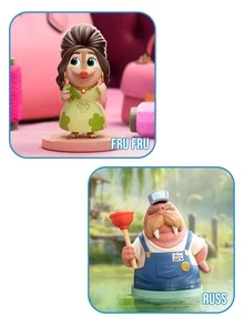 POP MART Disney Zootopia 2 Next Adventure Series Blind Box Figures - 12 Regular + 1 Secret (Finnick 1/144), Featuring Judy Hopps Nick Wilde Gary De'Snake Pawbert Russ Flash Slothmore Officer Clawhauser Gazelle Fru Fru Nibbles Bling Bling Judy Paw Flower Nick, PVC/ABS Material 7-10cm Detachable Base & Accessories, Officially Licensed Disney IP Collaboration Collectible Figurines, Exquisitely Crafted Adorable Character Designs Movie-Inspired Scenes, Perfect For Zootopia Fans Blind Box Collectors Disney Merchandise Enthusiasts All Ages Birthday Gifts Home Office Desk Decor Display - Multicolor - View 9