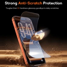 XINHONGYU 2 Sets Apple Full Screen Silk-Printed High-Definition Anti-Scratch Tempered Glass Screen Protector - Black - View 5