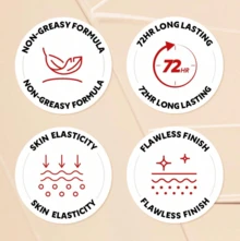 TIRTIR Mask Fit Red Cushion Foundation 18g 13W Cream | Full Coverage, Weightless, Skin Fit, Satin Glow Finish, Korean Makeup BB Foundation, Beauty, Tattoo Cover Up, Buildable - Kem 13W - Xem 4