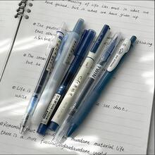 6支彩色软头书法笔 | 0.5mm细头笔，复古多头细线绘图笔，马克笔，轻质塑料材质，带口袋夹；书写流畅，书写和办公的最佳选择；学习用品 - 手帳中性筆 - 查看 9