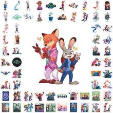 100pcs Judy Hopps, Nick Wilde, Thunderbolt, Fennec Fox, Llama Cartoon Animal Stickers, Suitable For Books, Diaries, Phone Cases, Laptops, Tablets, Water Bottles, Can Be Used As Holiday, Birthday Gifts Or Rewards, Decorative Gifts - Multicolor - View 9
