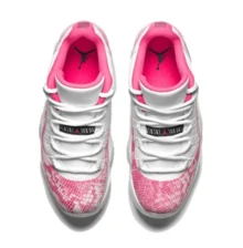 Nike Air Jordan 11 Retro Low Pink Snakeskin 2019 Women's AH7860-106 - 粉色 - 查看 4