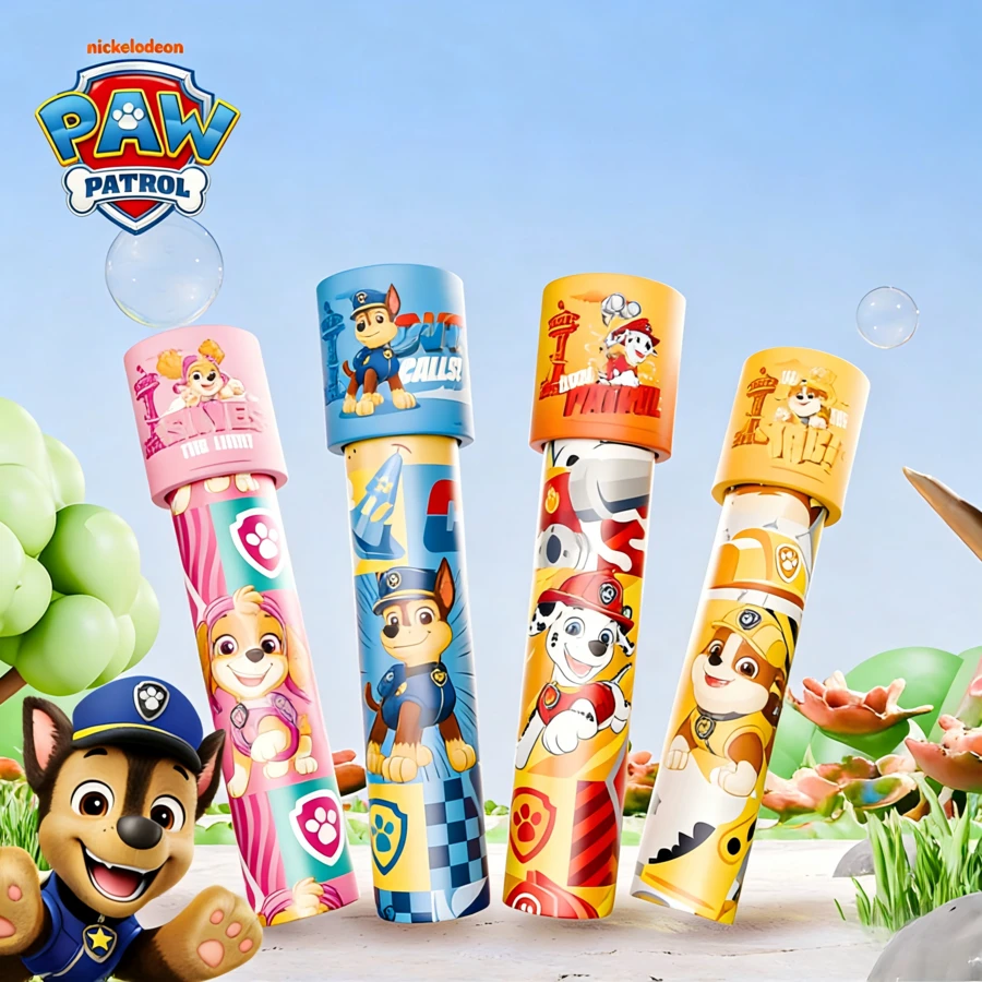 4pcs/Set Paw Patrol Classic Kaleidoscope Gift Set, Suitable As Birthday Gift, Fun Gift, Retro Educational Kaleidoscope Toy, Party Favor, Mother's Day Gift, Wedding Season Gift, School Carnival Prize, And Christmas Stocking Stuffer (Random Design) - Multicolor - View 1