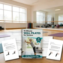 Wall Pilates For Seniors – A Home Workout Manual Suitable For Beginners, Designed To Improve Balance, Strength, Flexibility, And Mobility. Includes Simple Step-By-Step Illustrations And Is Specifically Tailored For Seniors. - Wall Pilates - View 6
