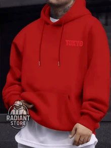 Comfortable Basic Sweatshirt For Everyday Wear Tokyo Cars Japan JDM Gear Art Streetwear Urban Culture Street Fashion Street Graffiti Tagging Skater Skateboarding Unisex Men's Women's Sweatshirt 50% Cotton 50% Polyester Top Premium Streetwear New Release Immediate Shipping Various Colors!! - Đỏ - Xem 2