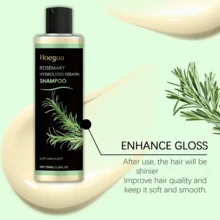 Hoegoa Rosemary Shampoowith Keratin,Nourishing And Moisturizing For Voluminous,Gentle Formula To Eliminate Frizz And Dryness,Smooth And Easy To Comb,Fluffy Hair For Thicker Looking Hair,Suitable For All Hair Gifts Of Women & Men,School & Travel Essential - Rosemary Shampoo - View 3