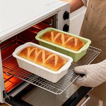 Khuôn nướng silicon hình chữ nhật, thích hợp để nướng bánh mì, bánh ngọt và bánh brownie. Chất liệu silicon 100%, chịu nhiệt, chống dính, dễ lấy ra khỏi khuôn, có thể rửa bằng máy rửa chén. - Nhiều màu - Xem 6