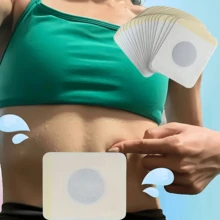 30/10片天然植物萃取脐贴，温和不刺激，滋养调节，草本配方 - 查看 6