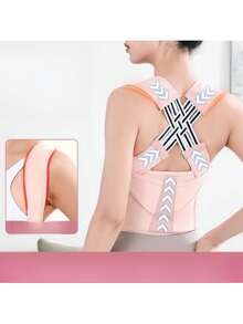 Đai chỉnh tư thế lưng cho nam và nữ, giúp thẳng vai, hỗ trợ toàn bộ lưng có thể điều chỉnh, giảm đau lưng trên và lưng dưới - Hỗ trợ điều trị vẹo cột sống, gù lưng, gù lưng, đau vùng ngực, chỉnh hình cột sống cho nữ - Đai chỉnh hình thoáng khí, có thể điều chỉnh - Hỗ trợ liền mạch lưng trên, cột sống, cổ và vai - Lý tưởng để đeo hàng ngày, ổn định xương đòn - Thúc đẩy tư thế khỏe mạnh, ngăn ngừa gù lưng. - Hồng - Xem 6