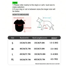 1件宠物户外散步防水连帽外套，防污外套，适用于小型/中型犬 - 彩色 - 查看 9