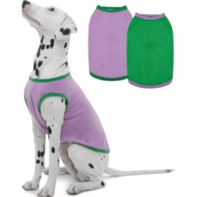 Bộ 2 áo vest mềm mại cho chó cưng, thoáng khí, không tay mùa hè, cỡ vừa và lớn, vải co giãn, mát mẻ. - Nhiều màu - Xem 11