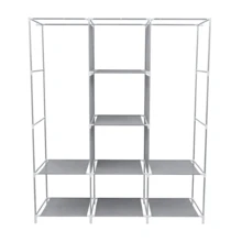 HYF131 Zapatera Closet Armable Guradaropa Organizador Ropero Rack sabanas matrimonial colchas para cama matrimonial edredón matrimonial cobijas colchas sabanas king size sábanas colchas para cama king size colchas para cama individual juego de sabanas matrimonial - Multicolor - Ver 2