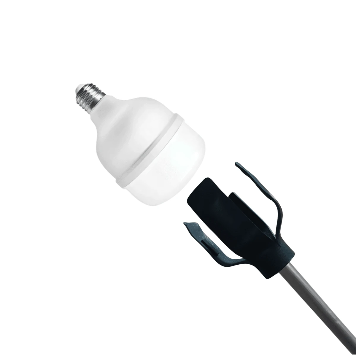 Trocador De Lampada Bulbo Adaptador De Lampada Led Luz G - Estrela - Visão 1