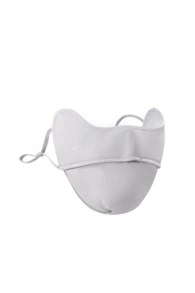 CAMEL CROWN 3D Padded Windproof Face Mask, Warm & Dust-Proof For Hiking In Autumn/Winter - Light Grey - View 1