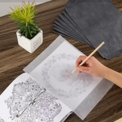 50张A5尺寸绘图纸，适用于绘画、书法、临摹、油画和书写，非常适合艺术创作、绘画、书法、手工艺、学校和办公室使用。