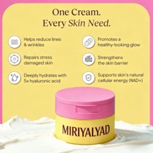 NAD+ Hydrating Face Moisturizer – Korean Anti-Aging Cream For Radiant, Firm & Smooth Skin – Deeply Hydrating & Brightening Daily Moisturizer Cream For Face And Body, All Skin Types - 3PCS - 查看 8