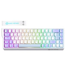 ATTACK SHARK Magic-Refiner X68HE 8KHz Rapid Trigger Mechanical Gaming Keyboard,60% Wired,Hall Effect Magnetic Switch,Adjustable Actuation,RGB Backlit,Snap Tap, RGB Backlit For PC/Mac - View 12