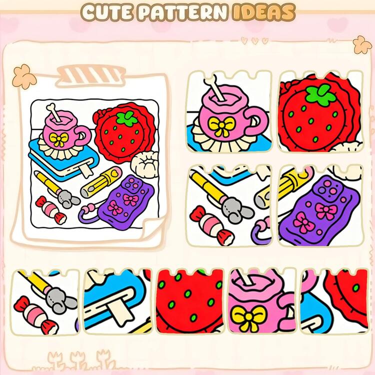 1 Bộ Sách Tô Màu Tự Yêu Thương Thoải Mái & Thời Trang: Những Cảnh Thời Trang & Chăm Sóc Bản Thân Dễ Thương Theo Phong Cách Kawaii, Phù Hợp Cho Thanh Thiếu Niên & Người Lớn Thư Giãn Và Tô Màu, Món Quà Hoàn Hảo Cho Mùa Cưới Và Ngày của Mẹ - Sách tô màu - Xem 7