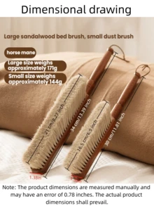 Chổi quét bụi giường và sofa gia dụng - Chổi quét bụi cán dài, lông mềm dùng để làm sạch giường và sofa trong phòng ngủ và phòng khách. - nhiều màu - Xem 2