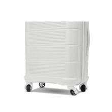 American Tourister Stratum 2.0 Expandable Hardside Luggage With Spinner Wheels, White (3-Piece Set) - Bạc - Xem 2