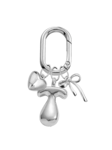 银色泡泡字母 A-Z 钥匙扣,可爱字母吊坠配心形蝴蝶结,闪亮金属字母钥匙扣,个性化包包挂饰,手提包背包钥匙链配件,适合日常使用、旅行、上学、购物,送给女孩、青少年、女性、朋友的礼物,非常适合情人节、生日、圣诞节、节日 - 彩色 - 查看 34