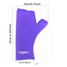1 pieza Guantes de gel sólido, envoltura de mano de gel sólido multiusos para calor/frío, suave y amigable con la piel, unisex - A - Ver 8