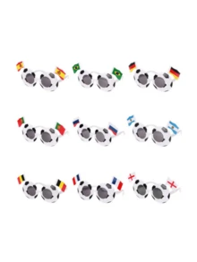 2 chiếc ly cổ vũ World Cup 2026, ly in hình quốc kỳ. - Nhiều màu - Xem 2