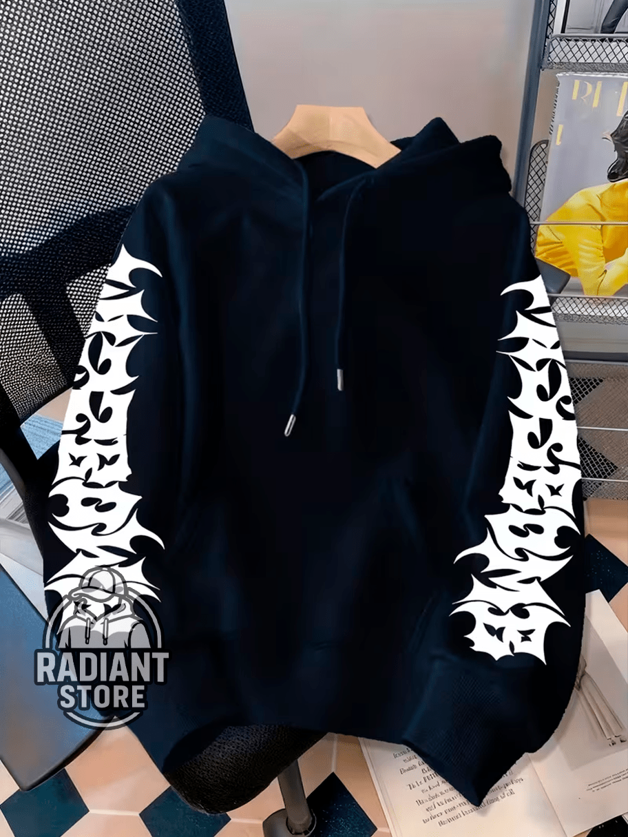 Comfortable Basic Sweatshirt For Everyday Wear. Gothic Design Print. Skull Art. Streetwear. Urban Culture. Street Fashion. Street. Graffiti. Skater. Unisex. Men's/Women's. Sweatshirt. 50% Cotton 50% Polyester. Top Premium Streetwear. New Release. Immediate Shipping. Various Colors!! - 藏蓝色 - 查看 2