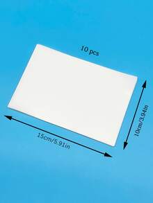 10 tờ giấy lót tranh đính kim cương, 10*15cm, giấy dán tranh đính kim cương hoàn thiện, giấy lót chống dính chuyên dụng bảo vệ bề mặt keo trên tranh, dễ dàng xé mà không để lại keo, thích hợp cho tranh đính kim cương 5D. - Giấy phát hành - Xem 9