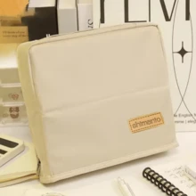 Bolsa de cosméticos de gran capacidad, conveniente para colgar en la maleta, organizador de maquillaje esencial para viajes, estuche de almacenamiento vertical para lápices - Multicolor - Ver 9