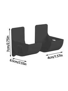 2/4pcs No Hole Garbage Bag Holder, Wall-Mounted Kitchen Storage Rack, Garbage Bag Rack, Wall-Mounted Kitchen Organizer, Wall-Mounted Kitchen Storage Rack, Food Storage Rack, Garbage Bag Storage Rack, Space Saving, Wall-Mounted Design, Multiple Colors Available, Halloween Theme, Kitchen Essential, Living Room Home Storage Essential - Multicolor - View 4