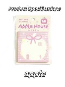 Sticky Notes - Dreamy Town Theme With Stars & Bowknot, Memo Pad For Scrapbooking & Note Taking - one-size - View 6