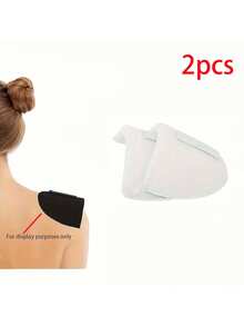 Soft & Breathable Thick Foam Shoulder Pads, Suitable For Women, Elegant Sports-Themed Design, Non-Slip & Detachable, Applicable For Dresses, Jackets, Shirts & More, Unisex, 3 Colors, Sewing Accessory, Soft Foam Shoulder Pads For Men, Suitable For Suit Jackets - Multiple Styles - View 11