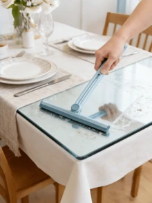 1pc/2pcs Foldable Rotating Glass Squeegee, Deep Cleaning Tool For Kitchen, Bathroom And Living Room - Wipers - View 6