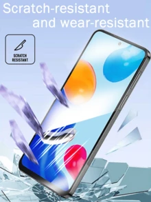 3pcs Phone Tempered Glass Screen Protector, Anti-Scratch, Anti-Fingerprint, High Definition Nano Coating, 2.5D Curved Edge, Smooth Touch, Phone Accessories Suitable For - Clear - View 3