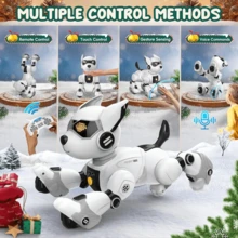 POWERWILL Robot di codifica per bambini - Argento - Visualizzare 5