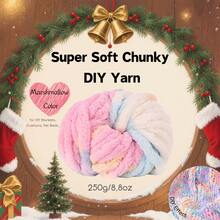 CHEONET - Sợi dày, sợi siêu to, thích hợp cho đan tay và móc, hỗn hợp cotton mềm mại, tự đan tay, se sợi, có thể dùng để làm chăn, gối, giường cho thú cưng và ga trải giường. - Nhiều màu - Xem 27