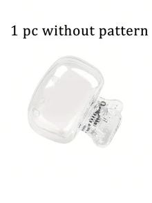 可爱泰迪熊手持蓝色牙刷图案便携式牙刷盖，兼具收纳盒、牙刷保护套的功能，是居家、商务旅行、日常使用和户外旅行的必备浴室配件，小巧便携，兼具装饰性。 - 彩色 - 查看 9