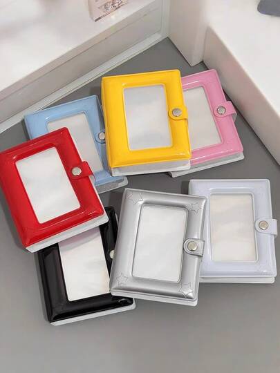 Album ảnh mini 3 inch với 40 ngăn, bộ sưu tập ảnh ngôi sao K-Pop.