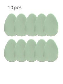 Egg-Shaped Makeup Sponge Puff, Expands When Wet, Non-Latex Hydrophilic Material, Super Dense Makeup Sponge For Foundation, Suitable For All Skin Types - Mint Green - View 7