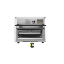 Cuisinart Horno tostador de freidora de aire digital con opciones de programación intuitivas TOA-65 - Plateado - Ver 1