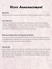 10片手工亚克力美甲贴片，短款，椭圆形，粉色，紫色，甜美温柔，花朵图案，手绘，渐变色，可爱风格，价格实惠，美甲用品，可重复使用，含美甲工具，适合日常通勤、派对和办公场合送礼 - 粉色 - 查看 6