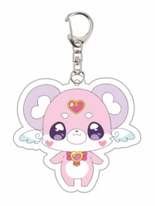 星之侦探光之美少女！双面分层动漫亚克力钥匙扣 - 可爱卡通钥匙圈，可用于包包、行李箱、手机挂件和汽车装饰。 - 彩色 - 查看 18